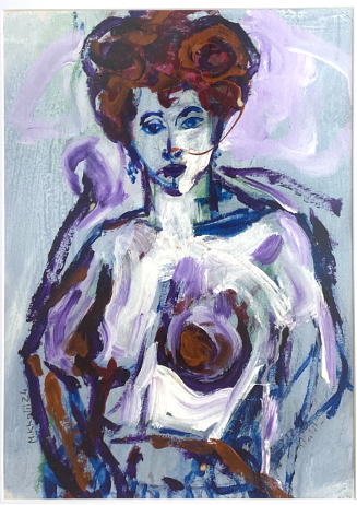 <span>Acrylic on paper<br>49x34cm<br></span>2024 contact us for price